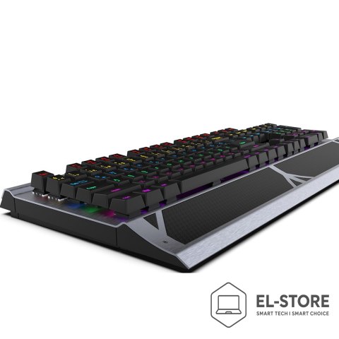No name Kalwiatura gamingowa Inca IKG-444 Gaming USB Szara
