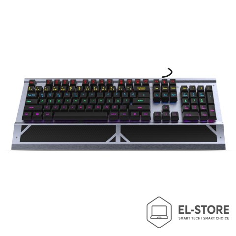 No name Kalwiatura gamingowa Inca IKG-444 Gaming USB Szara