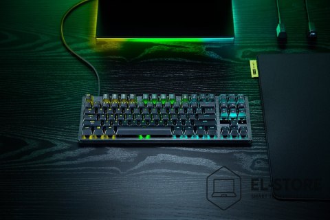 RAZER Razer Huntsman V3 Tenkeyless 8KHz klawiatura Gaming USB QWERTY Angielski Czarny