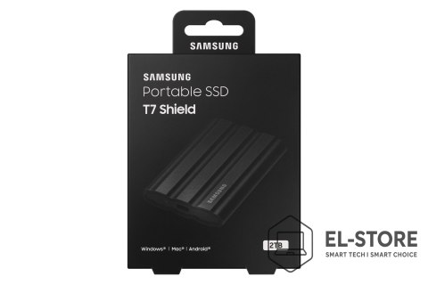 Samsung SAMSUNG SSD T7 Shield Black 2TB MU-PE2T0S/EU