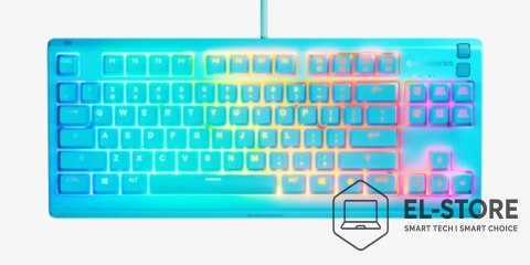SteelSeries Klawiatura SteelSeries Apex 3 TKL US, aqua