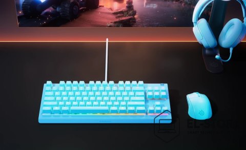 SteelSeries Klawiatura SteelSeries Apex 3 TKL US, aqua