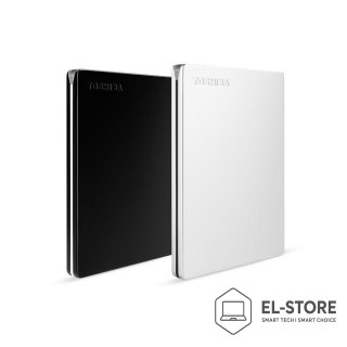Toshiba Dysk HDD Toshiba Canvio Slim 1TB HDTD310ES3D, srebny