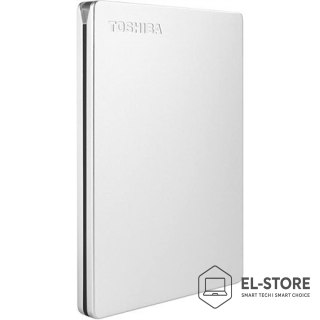 Toshiba Dysk HDD Toshiba Canvio Slim 1TB HDTD310ES3D, srebny