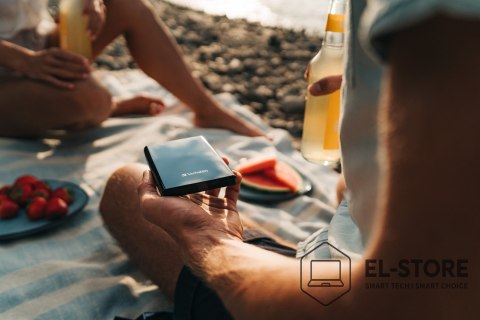 Verbatim Dysk zewnętrzny SLIM SSD USB-C 265GB czarny/USB 3.2/USB-C GEN1