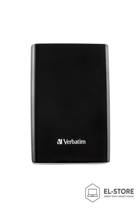 Verbatim Dysk zewnętrzny SLIM SSD USB-C 265GB czarny/USB 3.2/USB-C GEN1