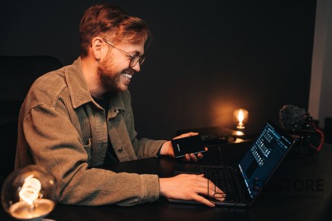 Verbatim Dysk zewnętrzny SLIM SSD USB-C 265GB czarny/USB 3.2/USB-C GEN1