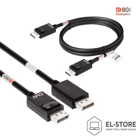 Club 3D CLUB3D CAC-1091 kabel DisplayPort 1,2 m Czarny