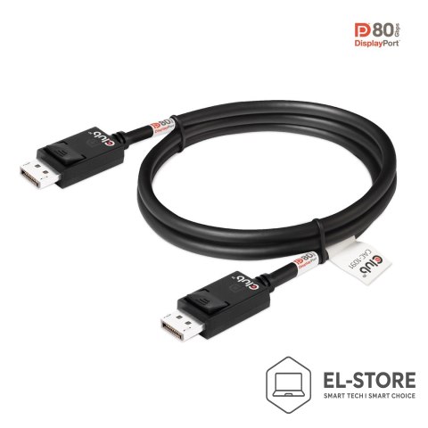 Club 3D CLUB3D CAC-1091 kabel DisplayPort 1,2 m Czarny