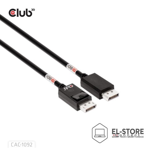Club 3D CLUB3D CAC-1092 kabel DisplayPort 1,6 m Czarny