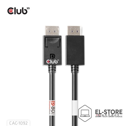 Club 3D CLUB3D CAC-1092 kabel DisplayPort 1,6 m Czarny