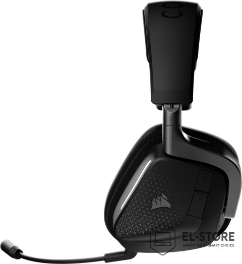 Corsair Corsair VOID v2 MAX WIRELESS Zestaw słuchawkowy Bezprzewodowy Opaska na głowę Gaming Bluetooth Czarny