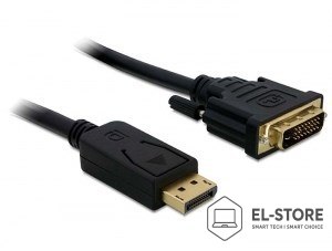 DELOCK DeLOCK Displayport > DVI 24+1 m/m 5m DVI-D
