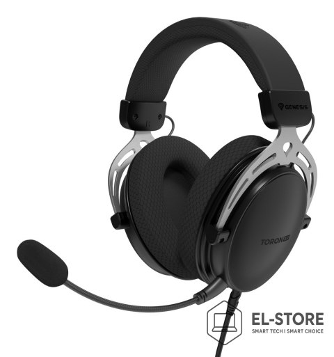 GENESIS GENESIS Toron 531 Zestaw słuchawkowy Przewodowa Opaska na głowę Gaming Czarny