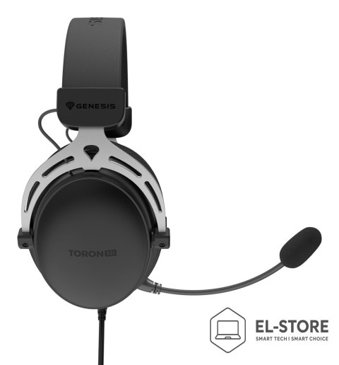 GENESIS GENESIS Toron 531 Zestaw słuchawkowy Przewodowa Opaska na głowę Gaming Czarny