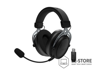 GENESIS GENESIS Toron 706 Zestaw słuchawkowy Przewodowy i Bezprzewodowy Opaska na głowę Gaming USB Type-C Bluetooth Czarny