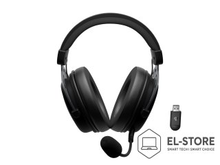 GENESIS GENESIS Toron 706 Zestaw słuchawkowy Przewodowy i Bezprzewodowy Opaska na głowę Gaming USB Type-C Bluetooth Czarny