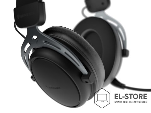 GENESIS GENESIS Toron 706 Zestaw słuchawkowy Przewodowy i Bezprzewodowy Opaska na głowę Gaming USB Type-C Bluetooth Czarny