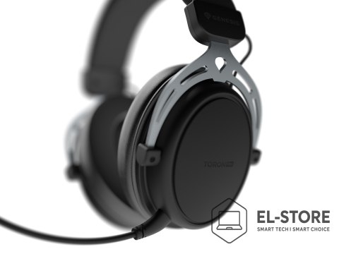 GENESIS GENESIS Toron 706 Zestaw słuchawkowy Przewodowy i Bezprzewodowy Opaska na głowę Gaming USB Type-C Bluetooth Czarny