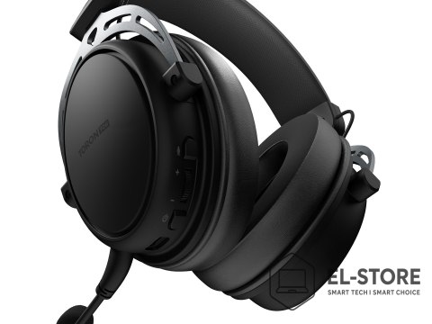 GENESIS GENESIS Toron 706 Zestaw słuchawkowy Przewodowy i Bezprzewodowy Opaska na głowę Gaming USB Type-C Bluetooth Czarny