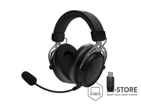 GENESIS GENESIS Toron 706 Zestaw słuchawkowy Przewodowy i Bezprzewodowy Opaska na głowę Gaming USB Type-C Bluetooth Czarny