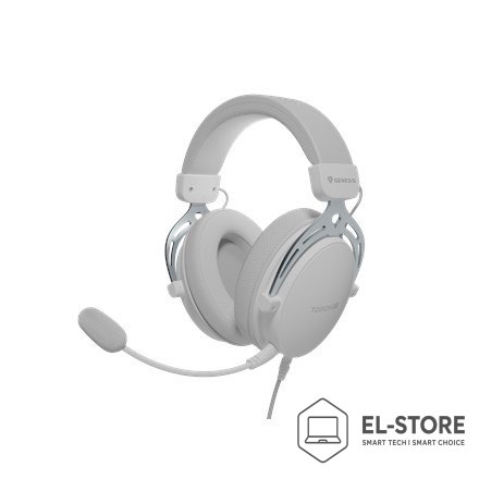 GENESIS Słuchawki nauszne Genesis Toron 531 NSG-2339 z mikrofonem Białe