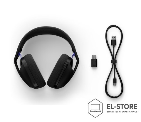 Logitech Logitech G G321 LIGHTSPEED Zestaw słuchawkowy Bezprzewodowy Opaska na głowę Gaming USB Type-C Bluetooth Czarny