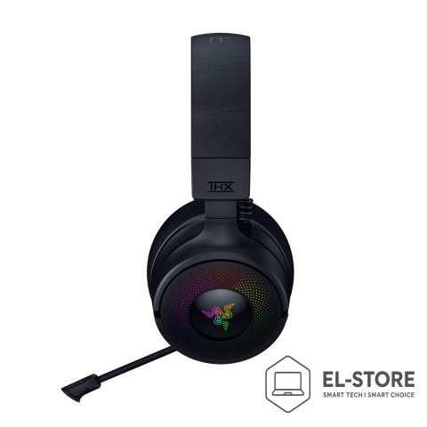 RAZER Razer Kraken V4 Zestaw słuchawkowy Bezprzewodowy Opaska na głowę Gaming USB Typu-A Bluetooth Czarny