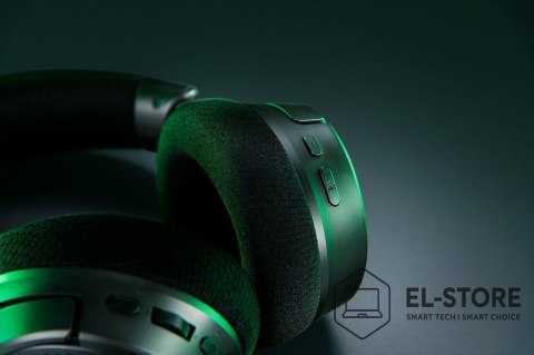RAZER Razer Kraken V4 Zestaw słuchawkowy Bezprzewodowy Opaska na głowę Gaming USB Typu-A Bluetooth Czarny
