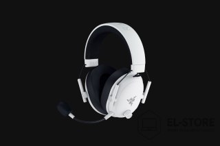 RAZER Zestaw słuchawkowy do gier Razer BlackShark V3 Sieć bezprzewodowa/przewodowa Nauszne Mikrofon Bezprzewodowy Biały