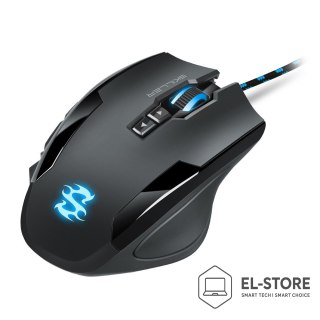 Sharkoon Sharkoon Skiller SGM1 myszka Po prawej stronie USB Typu-A Optyczny 10800 DPI
