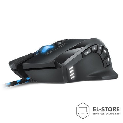Sharkoon Sharkoon Skiller SGM1 myszka Po prawej stronie USB Typu-A Optyczny 10800 DPI