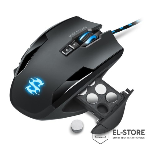 Sharkoon Sharkoon Skiller SGM1 myszka Po prawej stronie USB Typu-A Optyczny 10800 DPI