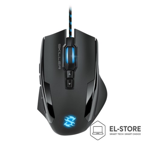 Sharkoon Sharkoon Skiller SGM1 myszka Po prawej stronie USB Typu-A Optyczny 10800 DPI