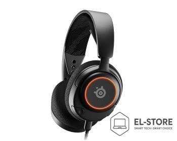 SteelSeries Słuchawki Steelseries Arctis Nova 3 61631 USB Type-C Czarne