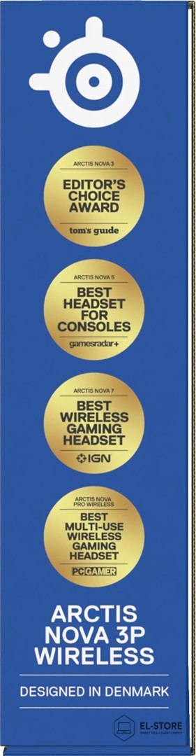 SteelSeries Słuchawki Steelseries Arctis Nova 3P Wireless for Playstation, Black