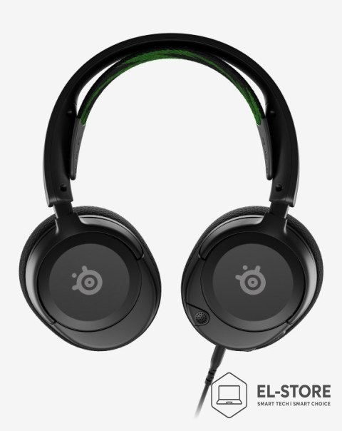 SteelSeries Steelseries ARCTIS NOVA 1X Zestaw słuchawkowy Przewodowa Opaska na głowę Gaming Czarny, Zielony