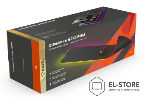 SteelSeries Steelseries QcK Prism Cloth XL Podkładka dla graczy Czarny