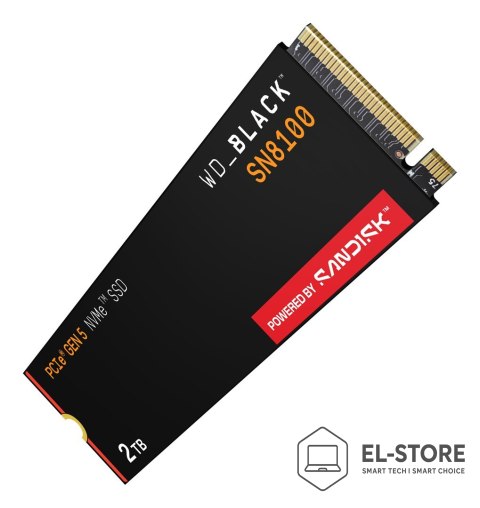 WD Western Digital Black SN8100 2 TB M.2 PCI Express 5.0 NVMe TLC 3D NAND