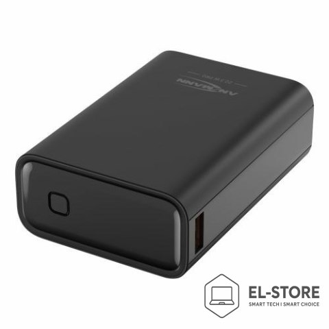 ANSMANN Ansmann PB222PD Litowo-polimerowy (LiPo) 20000 mAh Czarny