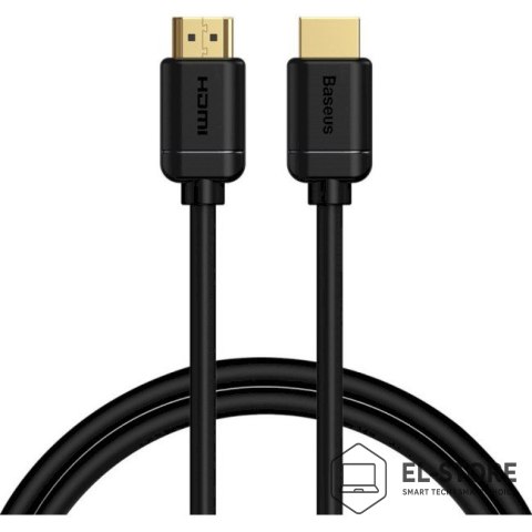 Baseus Baseus CAKGQJ01 kabel HDMI 2 m HDMI Typu A (Standard) Czarny, Srebrny