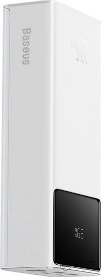 Baseus Powerbank Baseus EnerFill FP41 30000mAh 22.5W z kablem Baseus Simple USB-A - USB-C 3A 30cm - biały