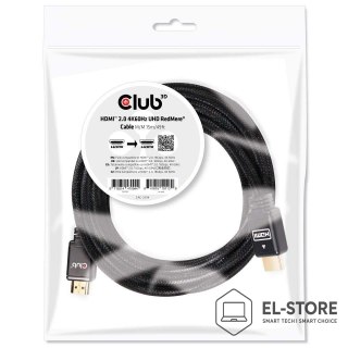 Club 3D CLUB 3D CAC-2314 HDMI 2.0 4K60Hz RedMere cable 15m