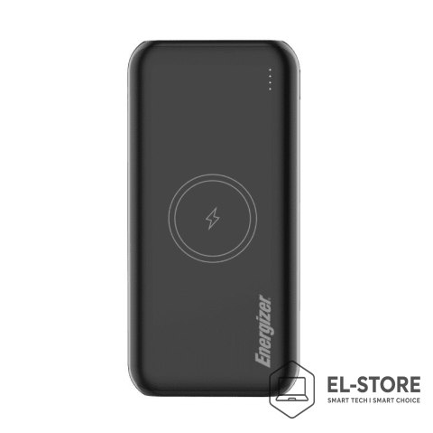 ENERGIZER Energizer QE20009PQ bank mocy Litowo-polimerowy (LiPo) 20000 mAh Bezprzewodowe ładowanie Czarny