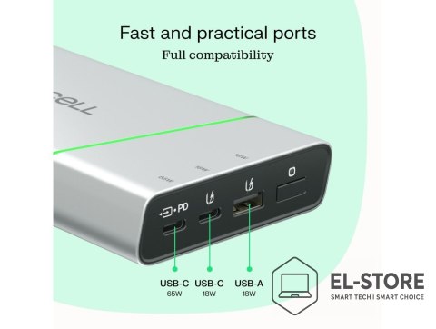 Green Cell Green Cell Powerbank PowerPlay Pro 20800mAh 65W 3x USB PD produkcja PL