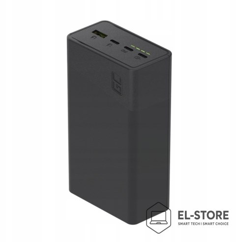 Green Cell Powerbank Greencell PowerPlay 30 - czarny 30 000mAh, 22,5W, 4 porty