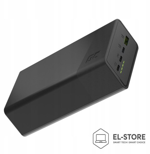 Green Cell Powerbank Greencell PowerPlay 30 - czarny 30 000mAh, 22,5W, 4 porty
