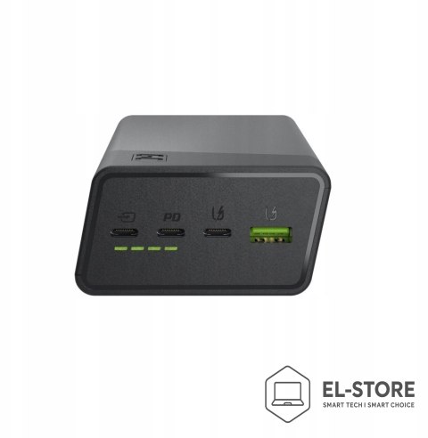 Green Cell Powerbank Greencell PowerPlay 30 - czarny 30 000mAh, 22,5W, 4 porty
