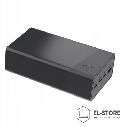 Green Cell Powerbank Greencell PowerPlay 30 - czarny 30 000mAh, 22,5W, 4 porty