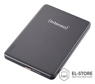 INTENSO Intenso MW5000 Litowo-polimerowy (LiPo) 5000 mAh Bezprzewodowe ładowanie Szary